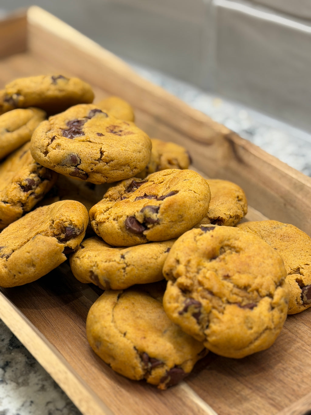 Pumpkin Chocolate Chip Cookies