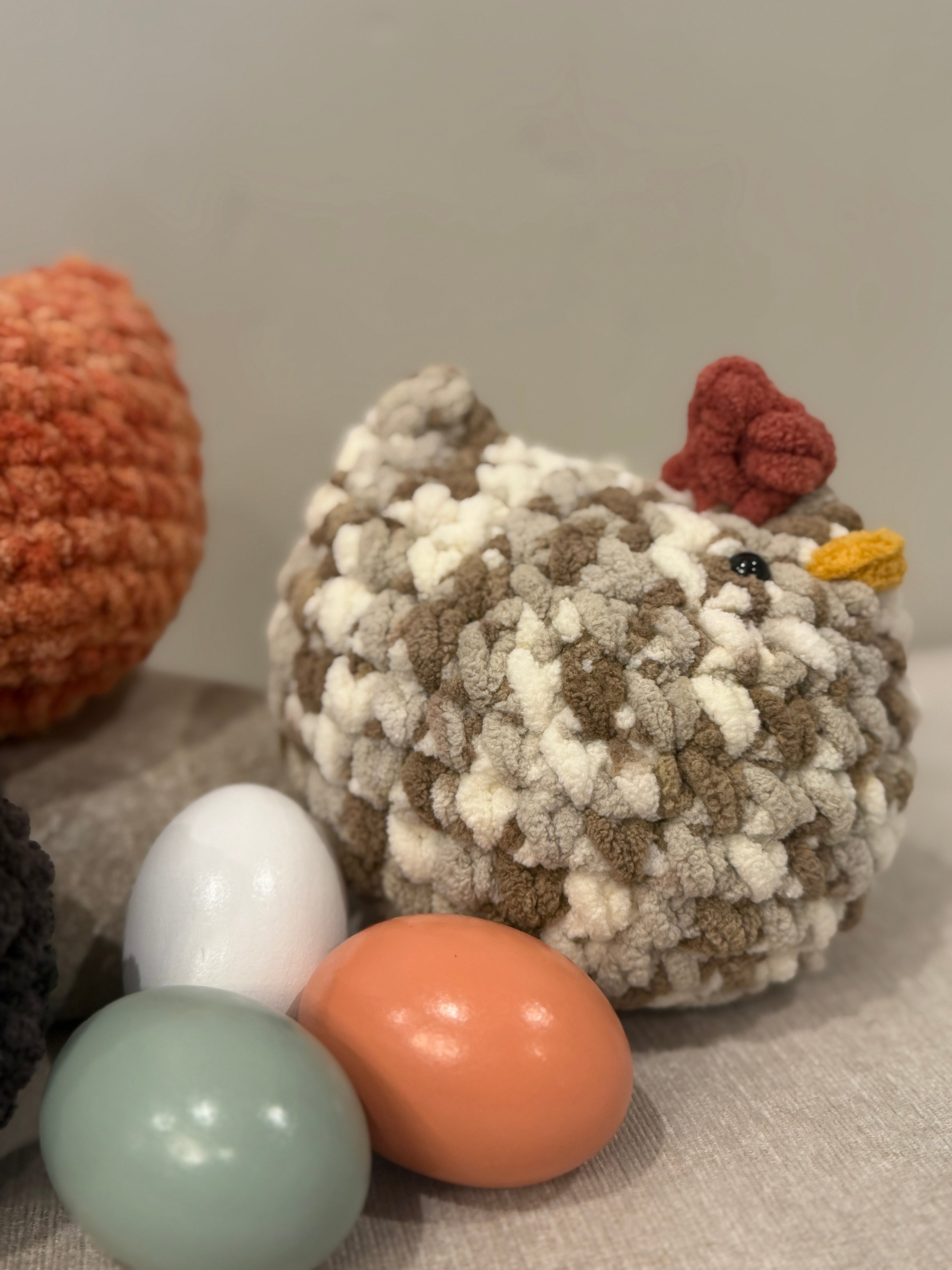 Crocheted Chickens