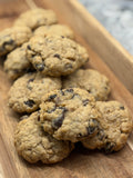 Chewy Oatmeal Raisin Cookies