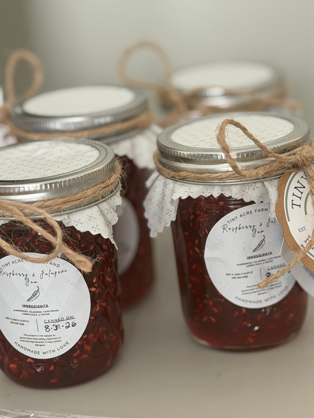 Raspberry Jalapeño Jam