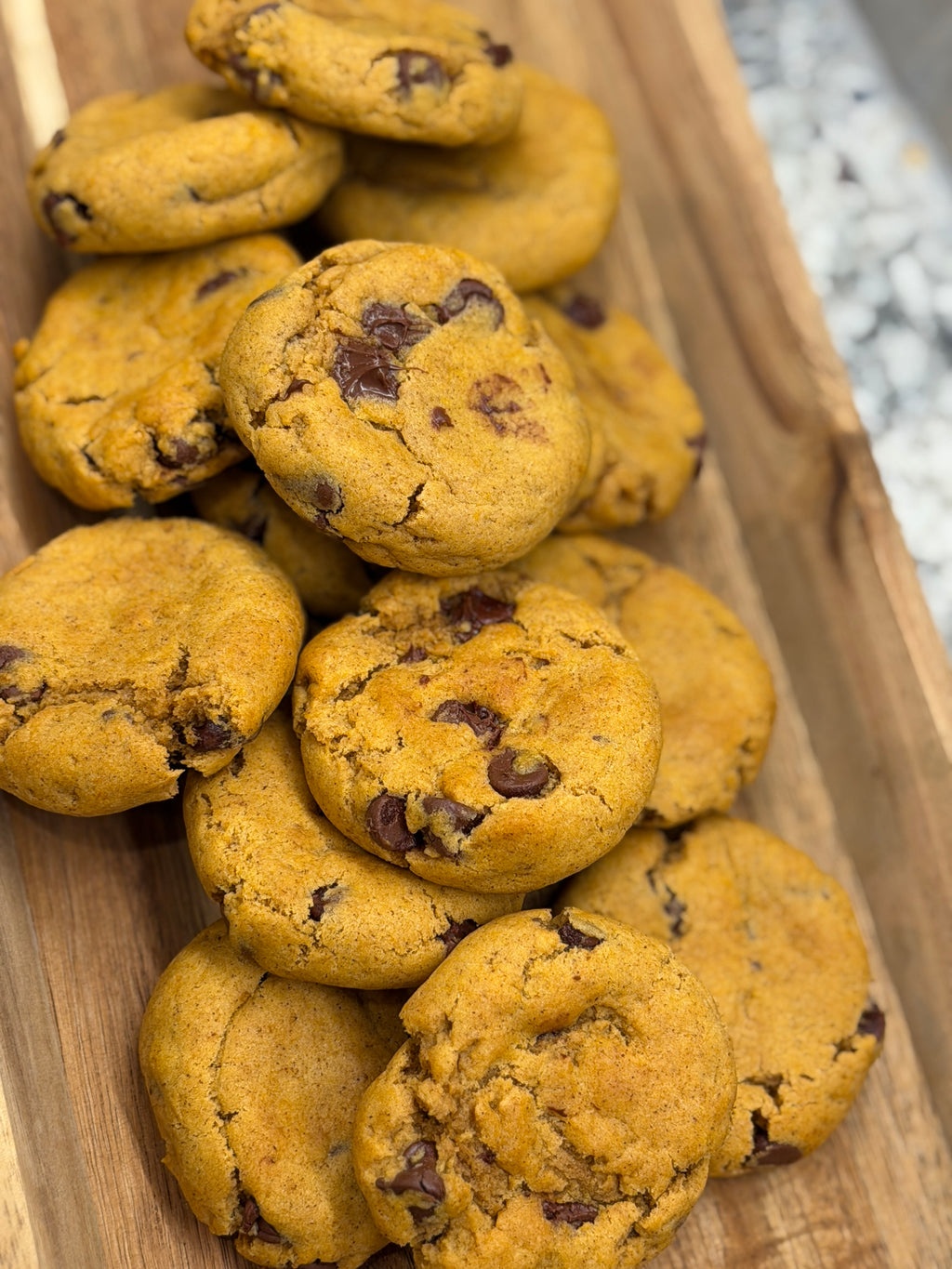 Pumpkin Chocolate Chip Cookies