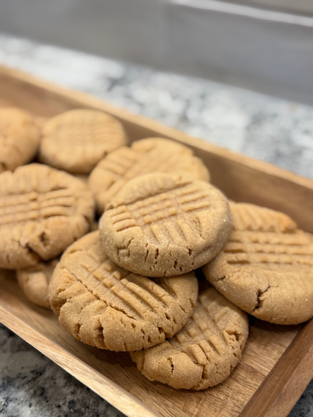 Old-Fashioned Peanut Butter Cookies