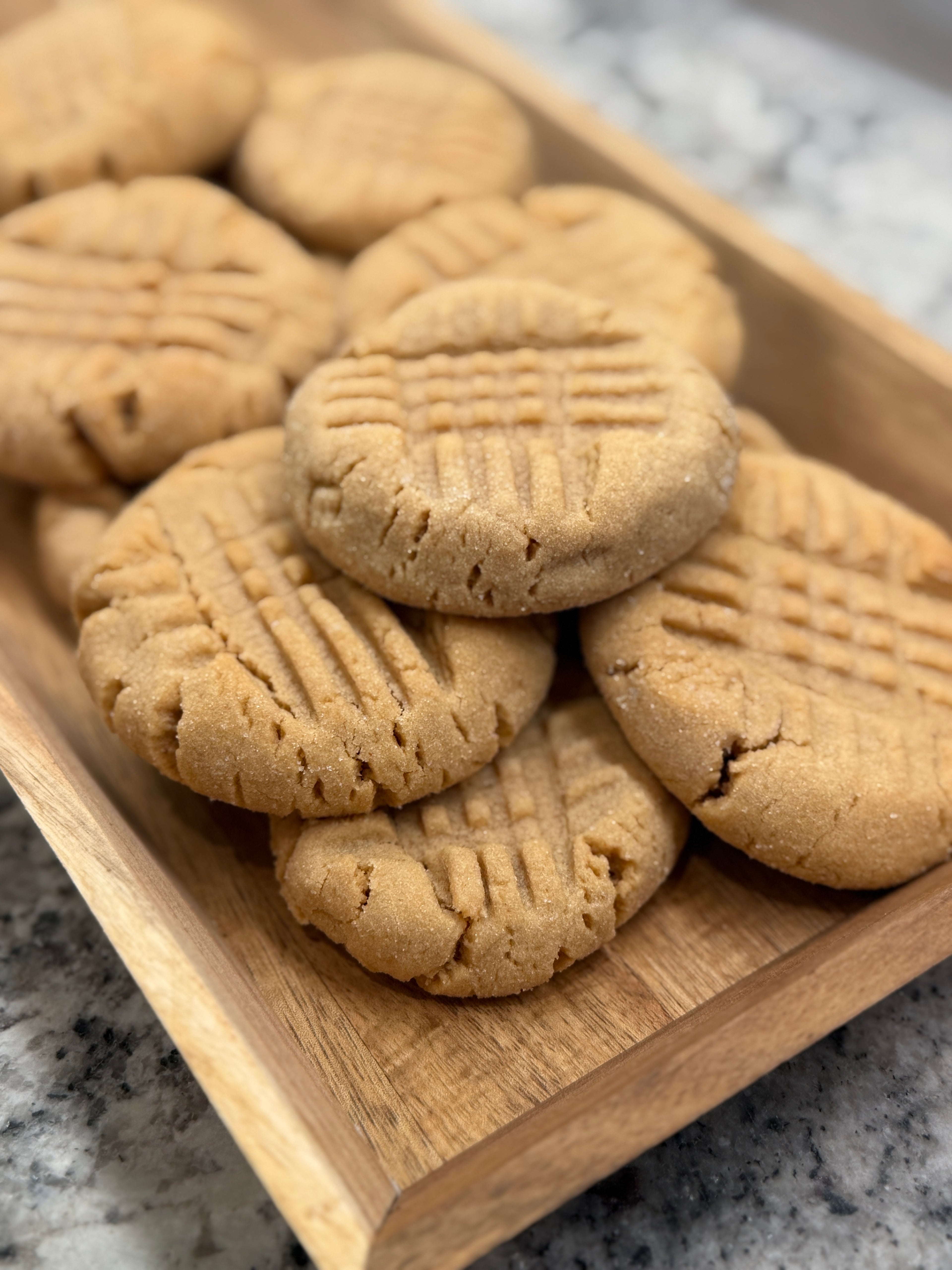 Old-Fashioned Peanut Butter Cookies