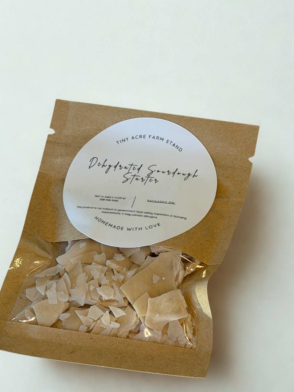 Josephine’s Dehydrated Sourdough Starter